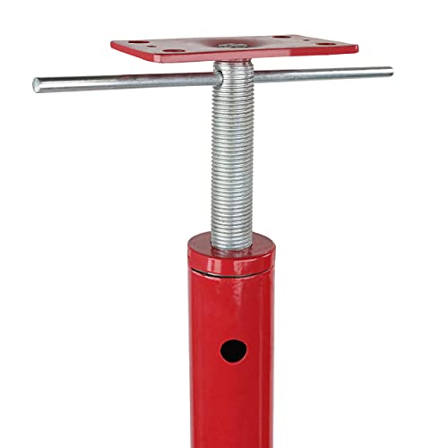 BISupply Basement Floor Jack 19” - 36” Adjustable Support Beam House Jack Post - Floor Lifting Joist Beam Brace for Cellar Ceiling 9700 lbs Max Capacity Screw Pole Jack - 3 Pack - size: 19-36 Inch (3 PACK)