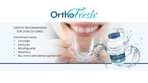 OrthoFresh Professional Cold Water Dental Appliance Cleaner