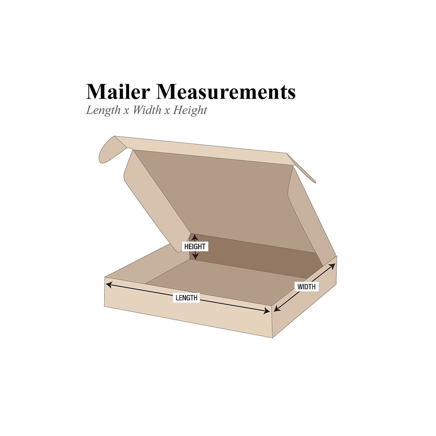 BOX USA Shipping Boxes Small 20"L x 20"W x 4"H, 25-Pack | Corrugated Cardboard Box for Packing, Moving and Storage
