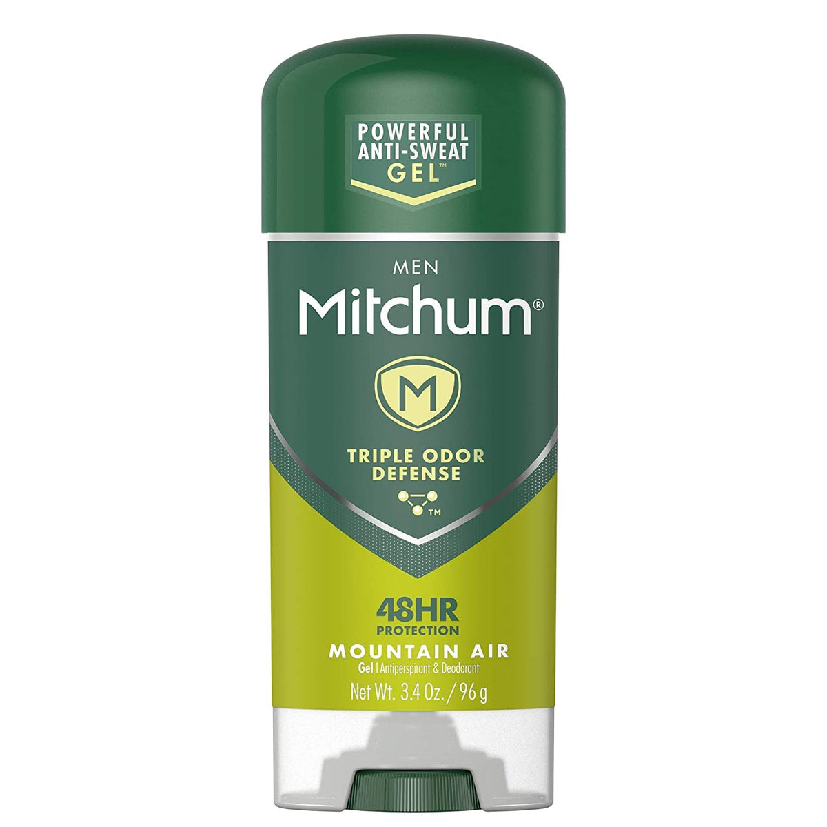 Mitchum Advanced Gel Anti-Perspirant & Deodorant, Mountain Air 3.4 oz (Pack of 3)