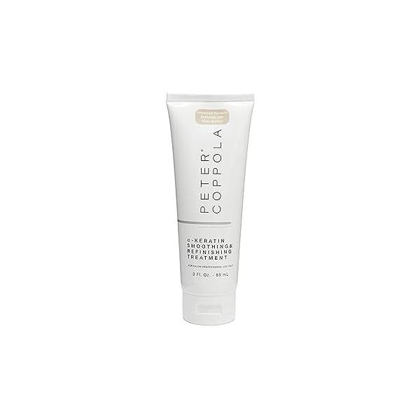 PETER COPPOLA a-Keratin Smoothing And Refinishing Treatment - Semi-Permanent Keratin Hair Smoothes, Nourishes, Repairs the Formaldehyde-Free, Aldehyde-Free (3 Ounce)