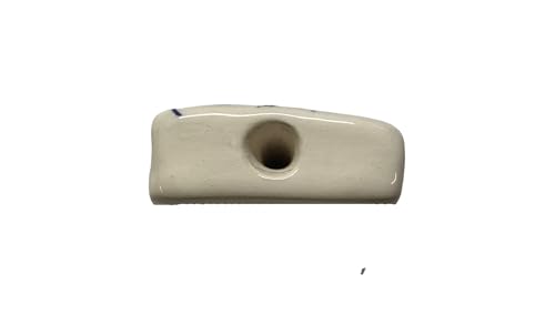 Ceramic Smoke Stone Hand Rolled Unfiltered Cigarette Holder Bar Shaped Fairy Butterfly Design