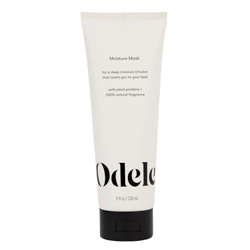 Moisture Hair Mask, Conditioner Treatment with Jojoba and Argan Oils for All Hair Types + Textures, 8 Fl Oz
