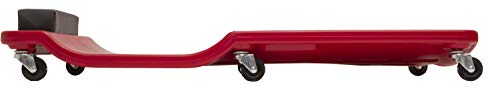 Lisle 92102 Red Low Profile Plastic Creeper - style: Red with Logo