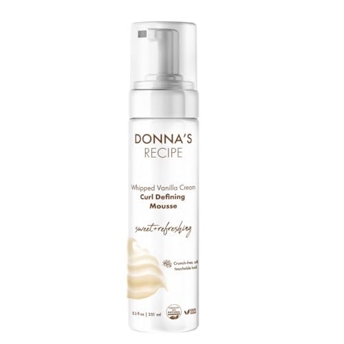 Donna's Recipe by Tabitha Brown Curl Defining Mousse Whipped Vanilla Cream