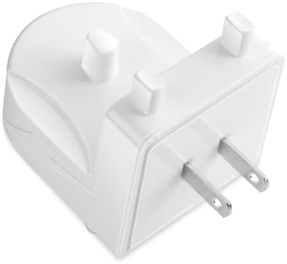 Wall Charger for Oral-B Braun Electric Toothbrush, Toothbrush Outlet Charger for Oral-B/Braun Most Models（Excluding iO 7/8/9/10 and Pulsonic Series） White