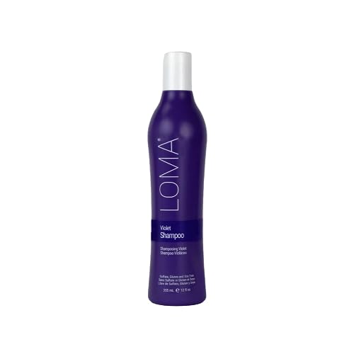 Loma Hair Care Violet Shampoo, Vanilla Bean/Blood Orange
