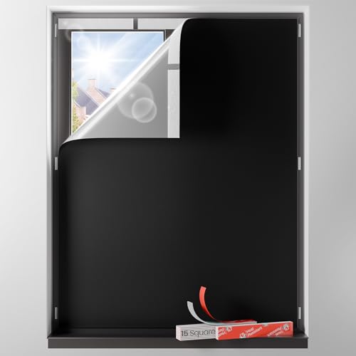 Blackout Curtains Portable 67”x84” No Drill Black Out Window Cover