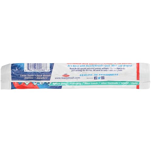 Prepasted Reusable Toothbrush- 30 Pack- Made in the USA