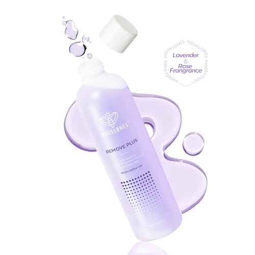 Modelones Nail Polish Remover, Acetone Gel Polish Remover with Jojoba Oil Fast Gentle Professional Removal for Nail Glue Acrylic Dip Powder Press On Nails Home Salon Gift for Women 8 Fl Oz, Lavender