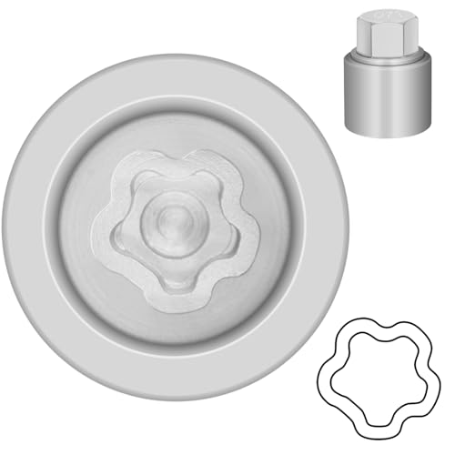 071 Wheel Locking Nut Key for Nissan Infiniti, ID 21mm Lug Socket | Wheel Lock Nut Socket Adapter, Anti-Theft Lug Nut Removal Tool, Anti-Theft Screw Remover, Repair Tool, Tyre Fitting, garage - size: socket 071