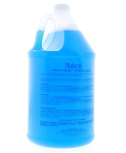 Wrapp-It Shine Foaming Lotion for Unisex, 128 Ounce
