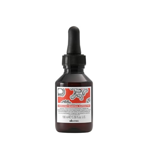 Davines Naturaltech ENERGIZING Seasonal Superactive Treatment, Reduce Hair Loss, Improve Hair Density And Body, 3.38 Fl. Oz.