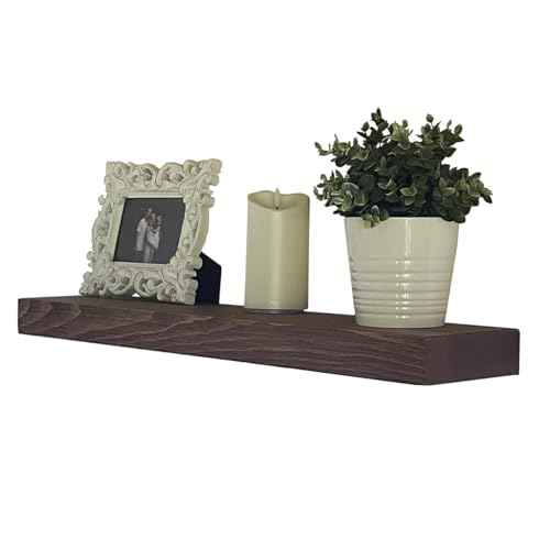 24 Inch Wooden Floating Shelves for Wall