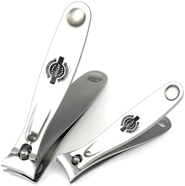 Made in Solingen, Germany – APEXAY Professional Nail Clippers Set, Premium Fingernail & Toenail Cutter for Men & Women, Heavy Duty, Surgical Stainless Steel, Sharp, Durable, for Thick Nails, Trim Easy