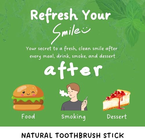 Miswak Sticks for Teeth Organic | Siwak Toothbrush Stick | Sustainable Tooth Stick for Oral Care | Natural Chew Sticks for Humans | Meswak Miswak Holder-Free | African Toothbrush Stick | مسواك (12)
