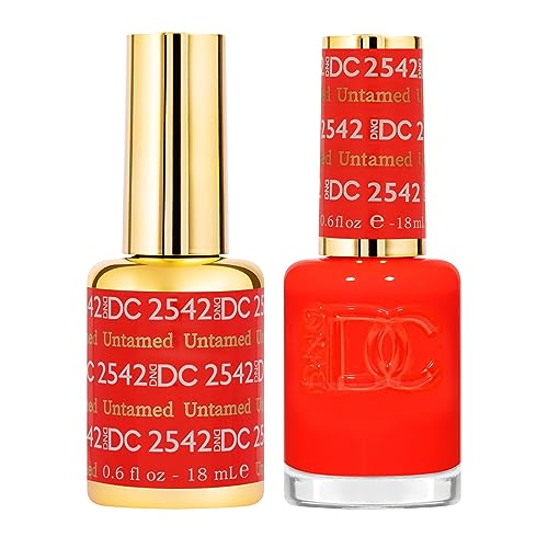 DND DC Gel Polish Set, Free Spirit Collection, UV/LED GelPolish and Air Dry Nail Lacquer, Matching Chip-Free Polish Duo, 0.5 Fl Oz Each