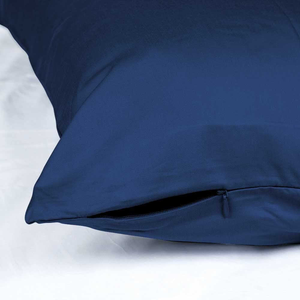 THE LAD COLLECTIVE 2.0 Bedding Set - 4 Piece Sheet & Pillow Case Set, Custom Cotton Blend, Soft, Comfortable, Temperature Regulating, & Easy-to-Use - (California King, Pacific)