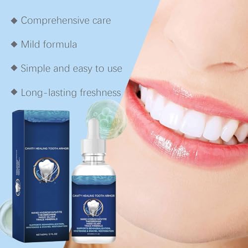 Dentite Cavity Healing Tooth Armor, Dentite Tooth Armor, Dentite Cavity Healing Tooth Armor Liquid, Dentite Cavity Tooth Armor, Helps Keep Gum Heālthy (2pcs) ﻿
