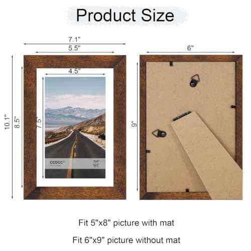 6x9 Picture Frame Set of 4 (4 Count)