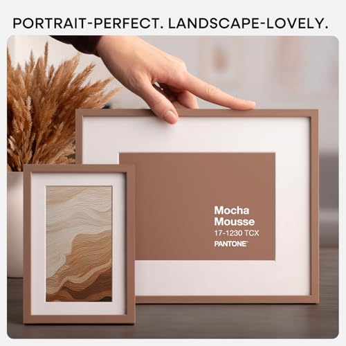 6x6 Mocha Picture Frame