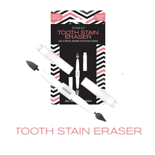 Staino Tooth Stain Eraser Dental Tool – 2 Erasers/Unit