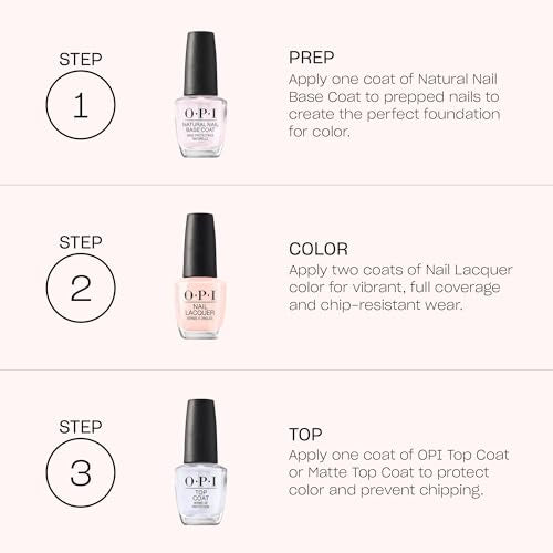 OPI Nail Lacquer Nail Polish | Opaque Light White & Gray Shimmer Chip Resistant Nail Polish | Vegan, Fast Drying, Streak Free