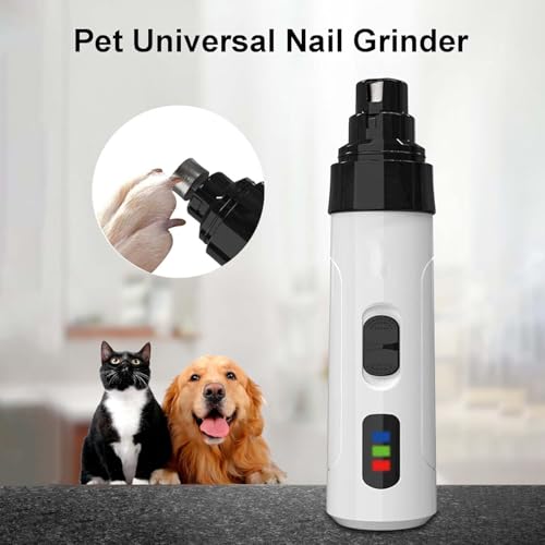 Silent Groom Pro Nail Grinder,Heusom Silent Groom Pro Nail Grinder,Heusom Silent Groom Pro for Dogs,Huesom Silent Groom Pro Nail Grinder, Ultra-Quiet Operation, Customizable Grinding (1 Set)