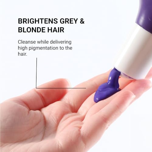 Loma Hair Care Violet Shampoo, Vanilla Bean/Blood Orange