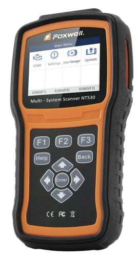 FOXWELL NT530 for Volkswagen and Audi - All Systems, All Maintenance Service - Bidirectional Diagnostic Scan Tool OBD2 Scanner Automotive Code Reader ABS Bleed SRS Airbag SAS TPMS TPS EPB Oil Reset