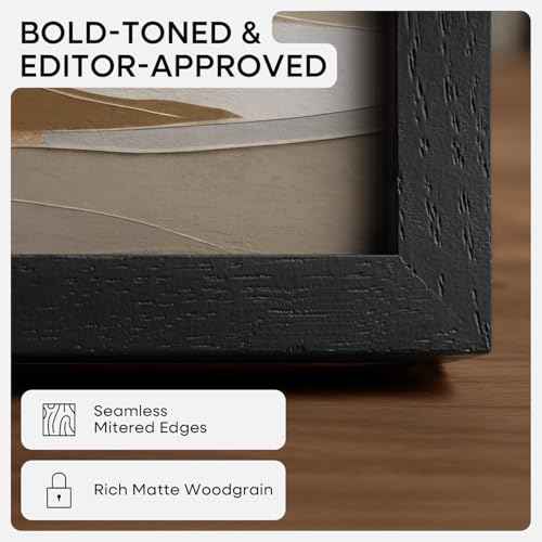 11x14 Black Oak Picture Frame