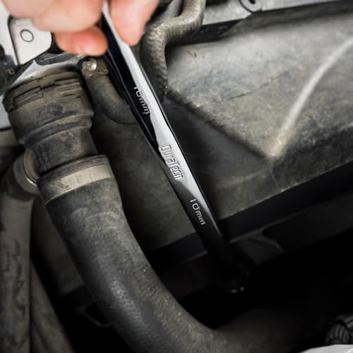 DURATECH 10mm Extra Long Ratcheting Wrench, Metric, CR-V Steel - size: 10mm