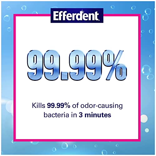 Efferdent Denture Cleanser Tablets, Complete Clean, Tablets, Multicolor, 252 Count