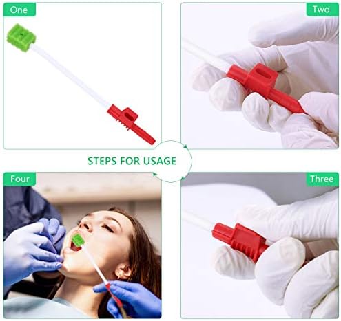 Wellgler's Oral Care Single Use Suction Swab((box of 60))