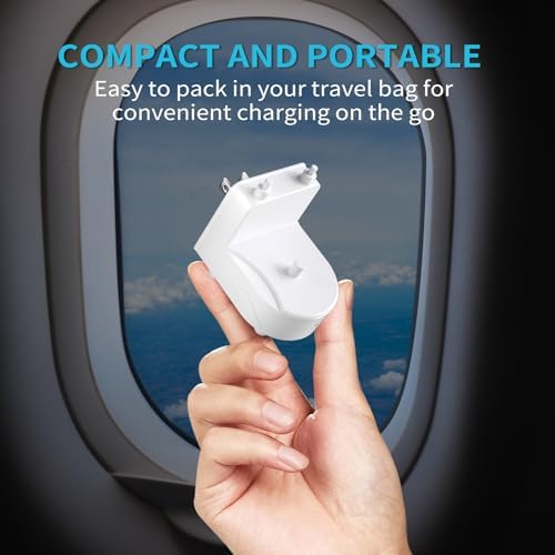 Wireless Replacement Charger Base Compatible with Philips Sonicare Electric Toothbrush，Toothbrush Charger for Philips HX6100, HX3000, HX6000, HX8000, HX9000,Portable, IPX7 Waterproof