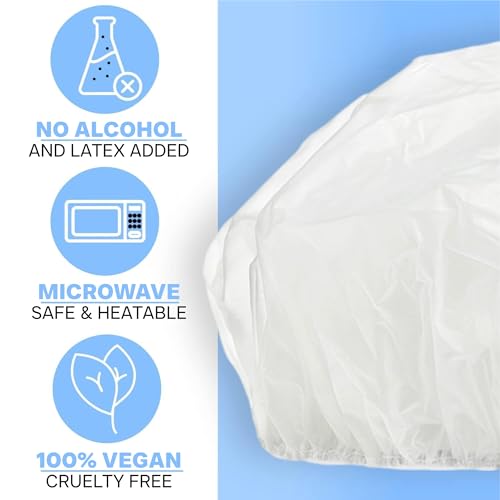 Drench No Water Hair Washing Cap - Waterless Shower Caps with Shampoo and Conditioner - Disposable Rinse Free Wash Aids - Ideal for Elderly and Disabled - Pack of 12