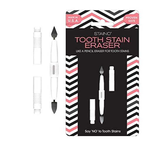 Staino Tooth Stain Eraser Dental Tool – 2 Erasers/Unit