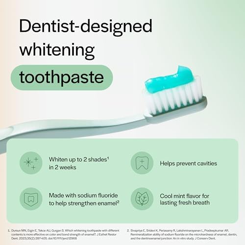 Opalescence Whitening Toothpaste for Sensitive Teeth (1 Pack) - Oral Care, Mint Flavor, Gluten Free - TP-5167-1