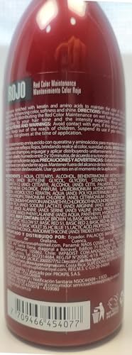 Prokpil Red Maintenance Treatment Colored Hair Care | Tratamiento Rojo Mantenimiento de Cabello Tinturado 10.1-300ml