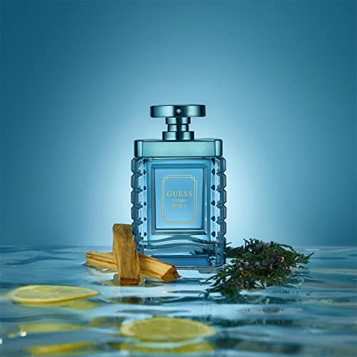 GUESS Uomo Acqua Eau de Toilette Cologne Spray For Men, 3.4 Fl. Oz.