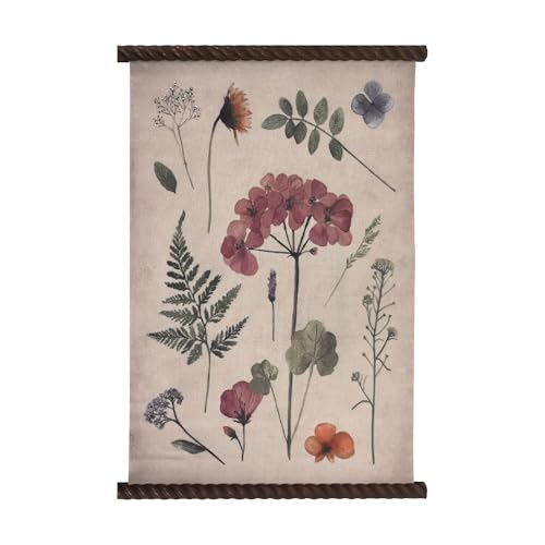 Spindle Tapestry Floral Wall Art