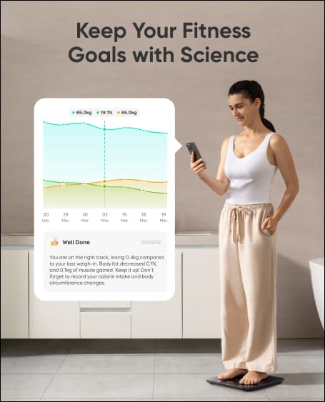 eufy by Anker Smart Scale P3, Digital Bathroom Scale for Body Weight, FSA HSA Eligible, 3D Virtual Body Mode, 16-Measurement Digital Bluetooth and WiFi Weight Scale with bmi, Body Fat, Muscle Mass