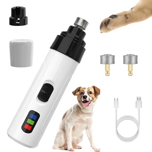 Silent Groom Pro Nail Grinder,Heusom Silent Groom Pro Nail Grinder,Heusom Silent Groom Pro for Dogs,Huesom Silent Groom Pro Nail Grinder, Ultra-Quiet Operation, Customizable Grinding (1 Set)