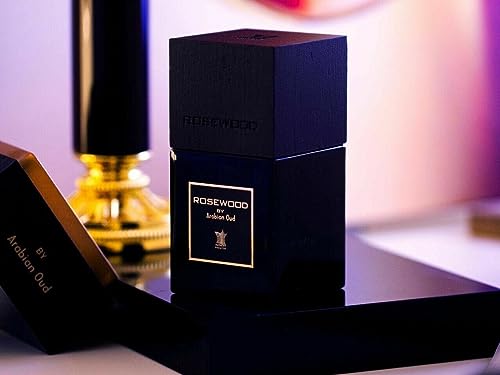 Arabian Oud ROSEWOOD 100 ml | Eau de Parfum Unisex | Red fruits, Bulgarian Rose, Madagascar Vanilla | Floral and Gourmand Scent.