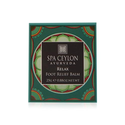 SPA CEYLON RELAX Foot Relief Balm | Instant Cooling & Soothing | relief for tired & fatigued feet | Hydrating | 100% Natural | Suitable for all skin types
