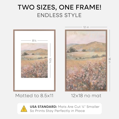 12x18 Mocha Picture Frame