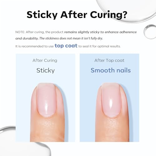 modelones Nail Dehydrator and Primer & Builder Nail Gel, 3Pcs Prep Dehydrate & Bond Primer Clear Gel Builder Polish Base Coat for Strengthener Apex Building, LED Lamp Cured 10ml Home DIY Salon