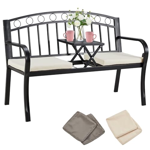 Outdoor Metal Garden Bench