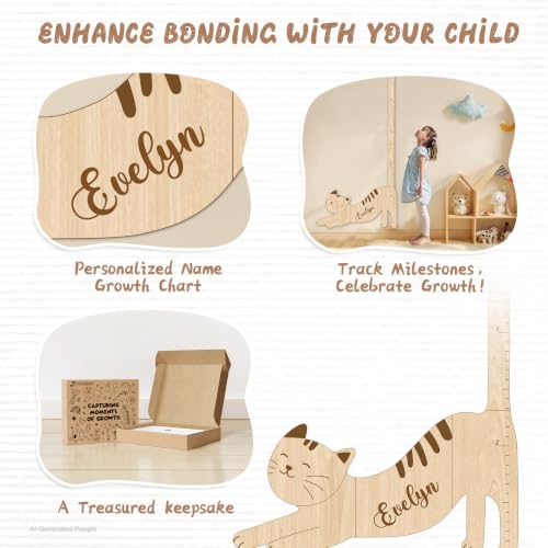 Personalized Name Kids Height Wall Chart