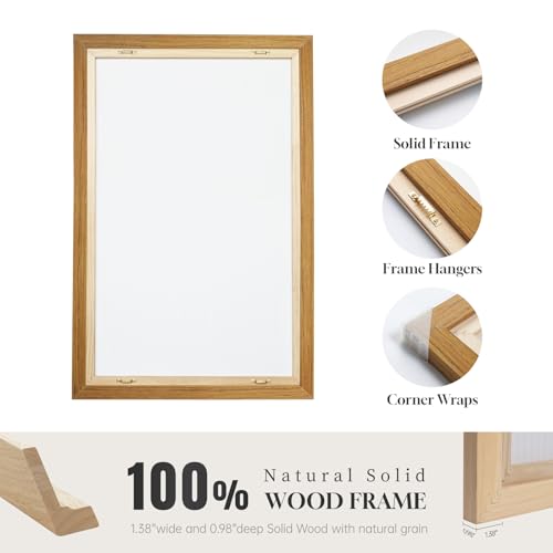 Framed Neutral Beige Abstract Canvas Prints Wall Art Decor